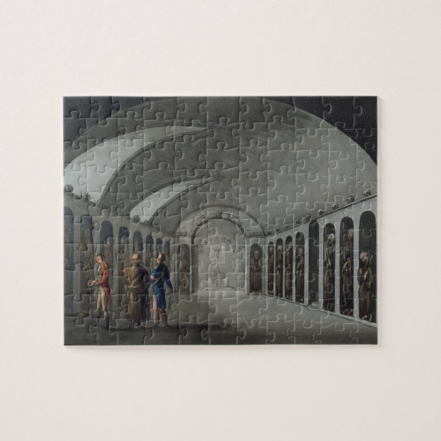 Puzzle Cimetière curieux sous le monastère de capucin, (Horizontal)