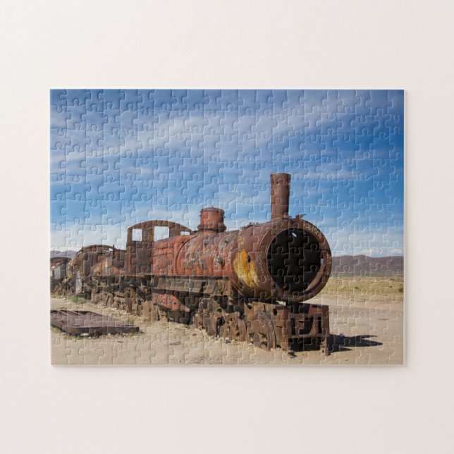Puzzle Cimetière de train - Uyuni, Bolivie (Horizontal)