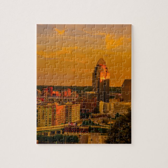 Puzzle Cincinnati d'or (Vertical)
