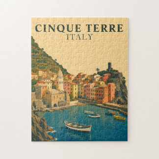 Puzzle Cinque Terre Italie Voyage vintage Riviera italien