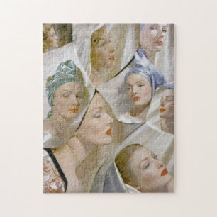 Puzzle circa 1940 belles femmes