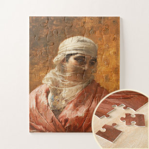 Puzzle Circassien par Frederick Arthur Bridgman, Art