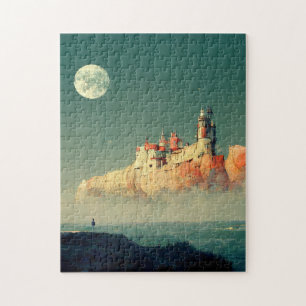Puzzle Citadelle côtière Imaginaire Sci-Fi