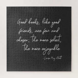 Puzzle Citation d'amitié en lettres de script simples