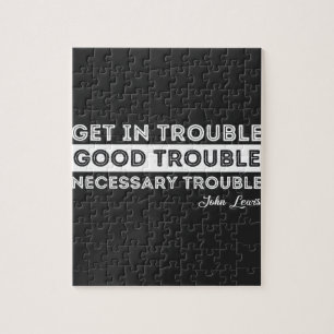 Puzzle Citation de John Lewis - Bonne Perturbation