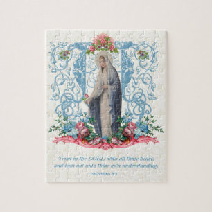 Puzzle Citation de la Sainte Vierge Marie