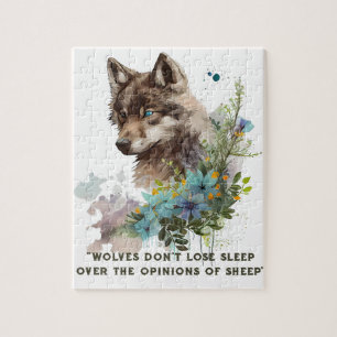 Puzzle Citation de loup