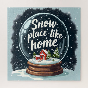 Puzzle Citation de vacances Snow Place Like Home