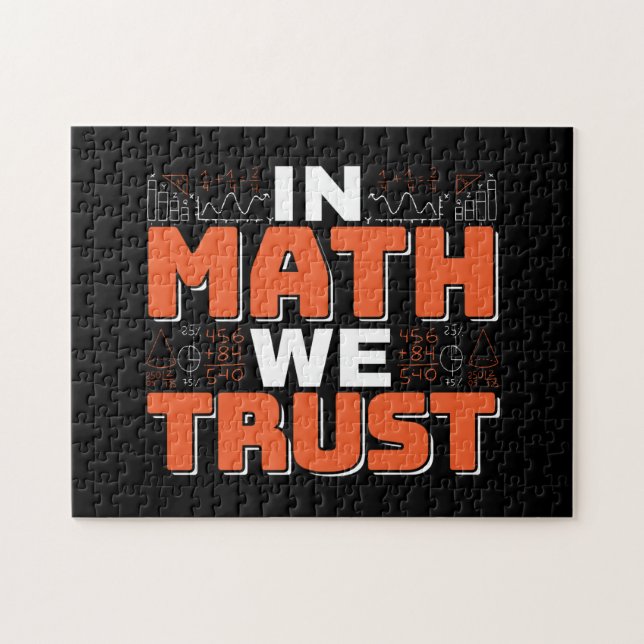 Puzzle Citation d'enseignant en mathématiques - En mathém (Horizontal)