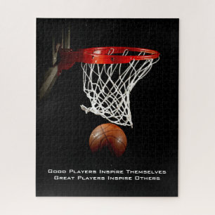 Puzzle Citation Inspirationnelle Basketball Inspiration J