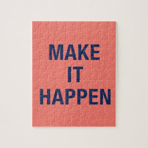 Puzzle Citation motivante pour faire arriver les choses