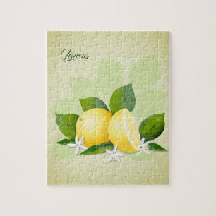 Puzzle Citrons Fruit Citron Botanique