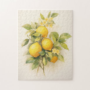 Puzzle Citrons Rafraîchissants Élégants