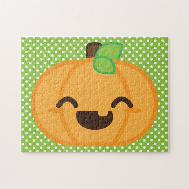 Puzzle Citrouille de Kawaii (Horizontal)