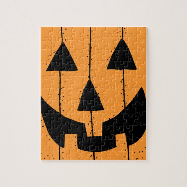 PUZZLE CITROUILLE D'HALLOWEEN (Vertical)