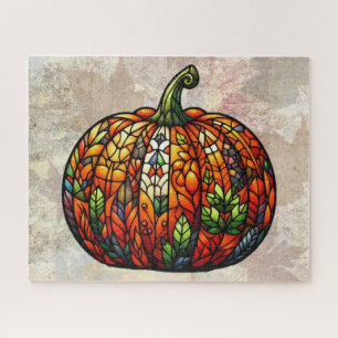 Puzzle Citrouille en verre