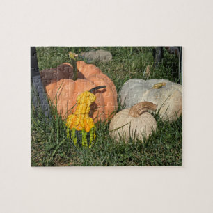 Puzzle Citrouille et gourmandes