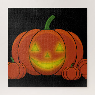 Puzzle Citrouille Jack-o-lanterne