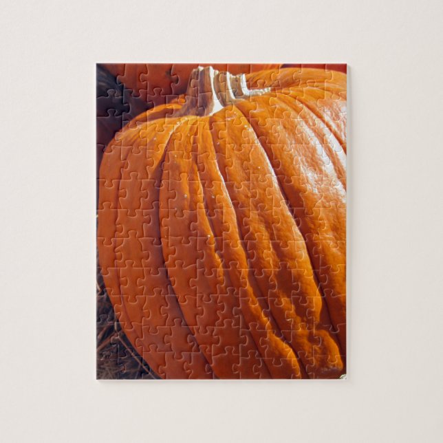 Puzzle Citrouille orange (Vertical)