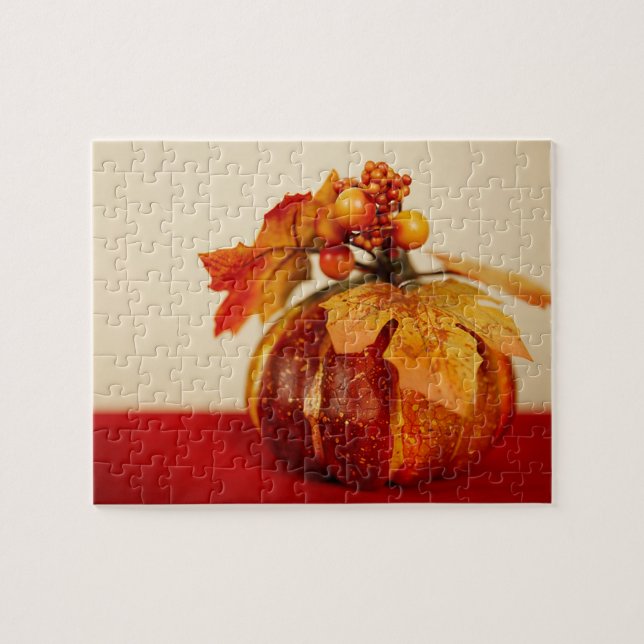 Puzzle Citrouille ornemental (Horizontal)