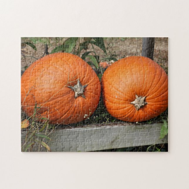 Puzzle Citrouille Pair Fall (Horizontal)