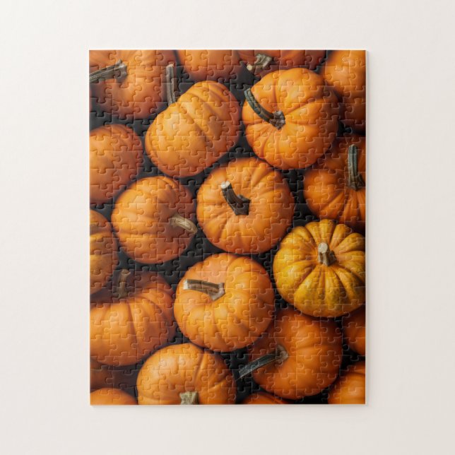 Puzzle Citrouilles agressés (Vertical)