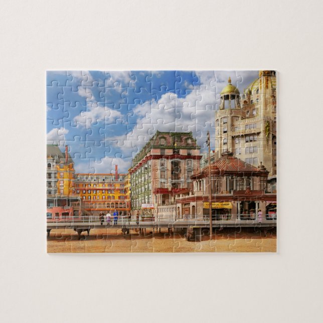 Puzzle City - Atlantic City, NJ - The Dennis Hotel 1908 (Horizontal)