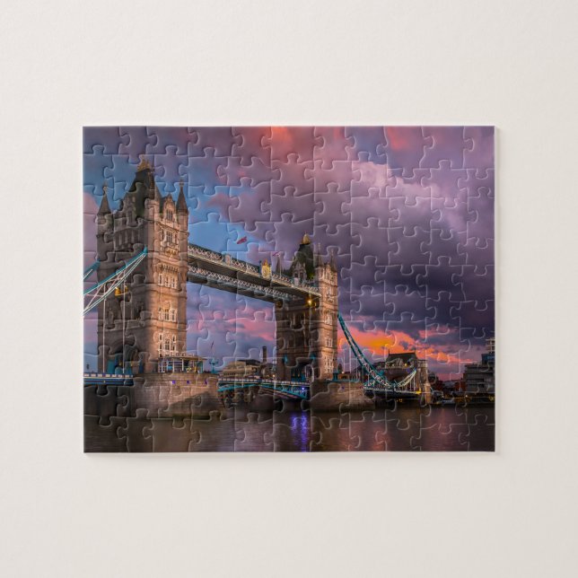 Puzzle City & personalize logo  HP Laptop Skin (Horizontal)