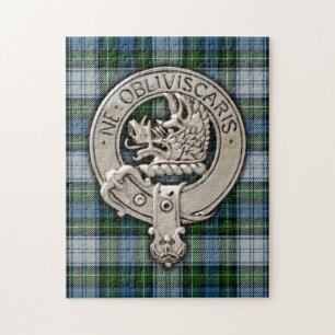 Puzzle Clan Campbell Crest & Dress Tartan