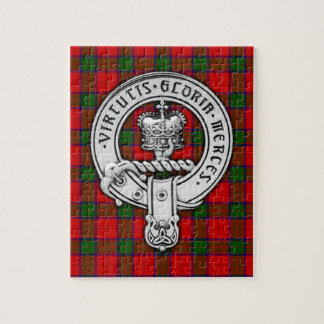 Puzzle Clan Donnachaidh (Robertson) Crest & Tartan