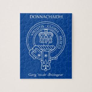 Puzzle Clan Donnachaidh (Robertson) Crest & War Cry