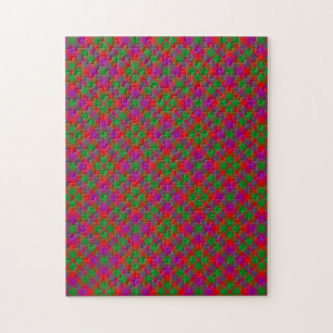 Puzzle Clan Glasgow Tartan Motif