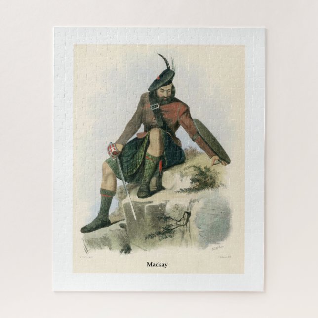 Puzzle Clan MacKay (Vertical)