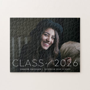 Puzzle Classe moderne de 2025 Superposition photo Graduat