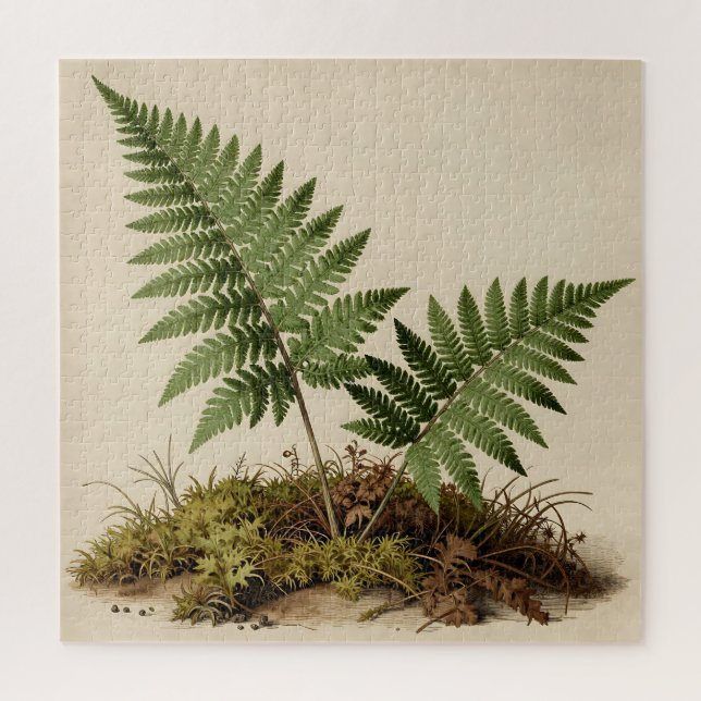 Puzzle Classic Fern Botanical (Vertical)