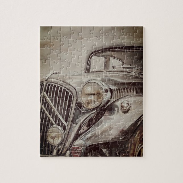 Puzzle classique de voiture (Vertical)