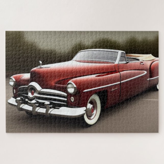 Puzzle classique voiture 1952 (Horizontal)