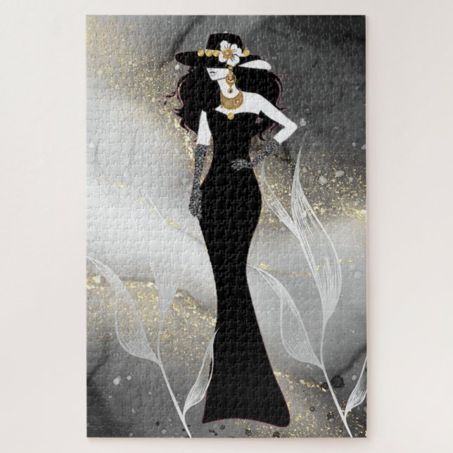 PUZZLE CLASSY LADY (Vertical)