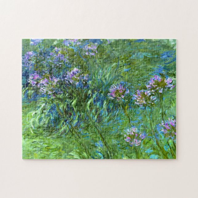 Puzzle Claude Monet : Agapanthus (Horizontal)