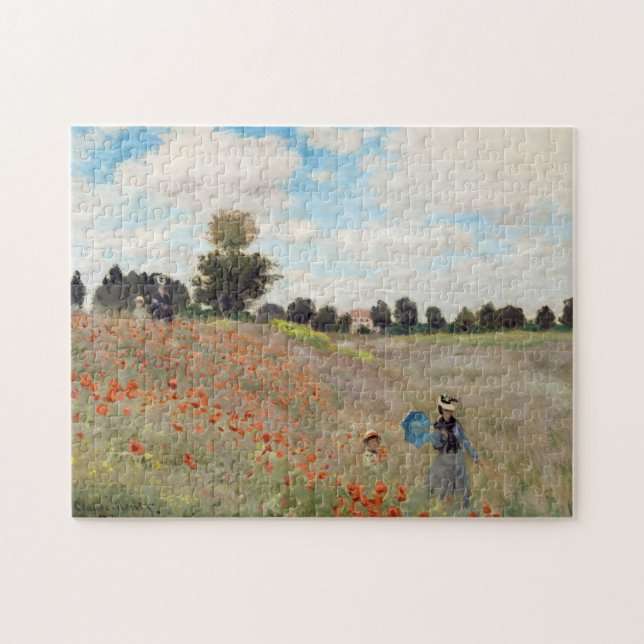 Puzzle Claude Monet - Champ de pavot (Horizontal)