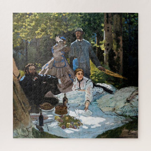 Puzzle Claude Monet - Déjeuner sur l'herbe, panneau droit (Vertical)