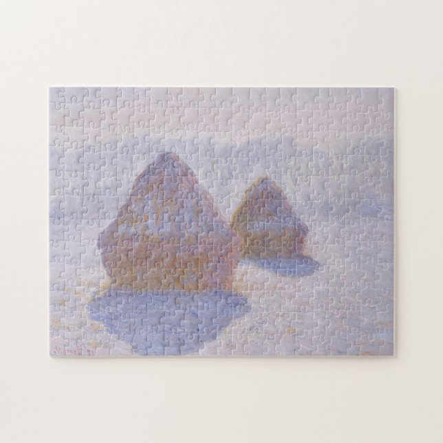 Puzzle Claude Monet | Effet des piles de Haystacks de nei (Horizontal)