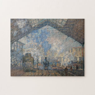 Puzzle Claude Monet - Gare Saint-Lazare Vue extérieure