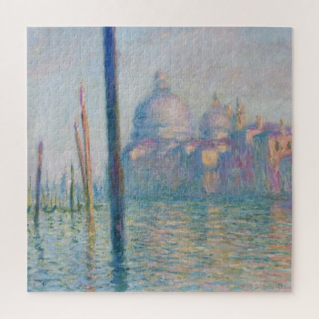 Puzzle Claude Monet Grand Canal Venise Italie Voyage (Vertical)