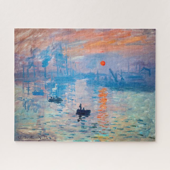 Puzzle Claude Monet - Impression, soleil levant (Horizontal)