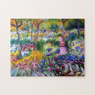 Puzzle Claude Monet : Jardin d'Iris par Giverny