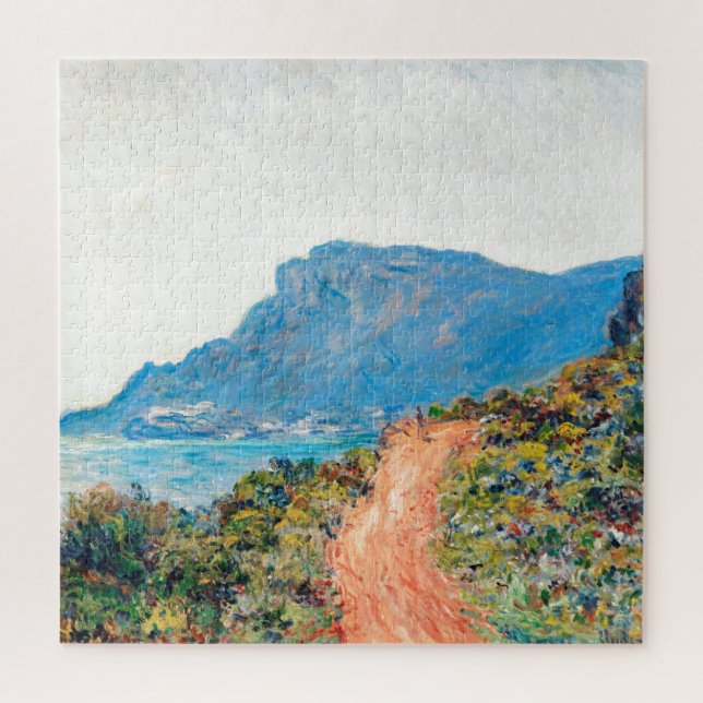 Puzzle Claude Monet La Corniche près de Monaco (Vertical)