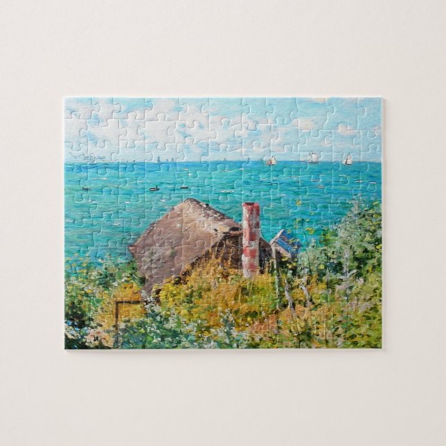 Puzzle Claude Monet Le Cabine De Saint-Adresse Fine Art (Horizontal)