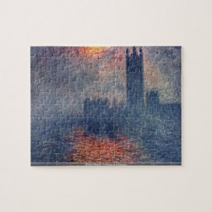 Puzzle Claude Monet - le Parlement à Londres déconcerte