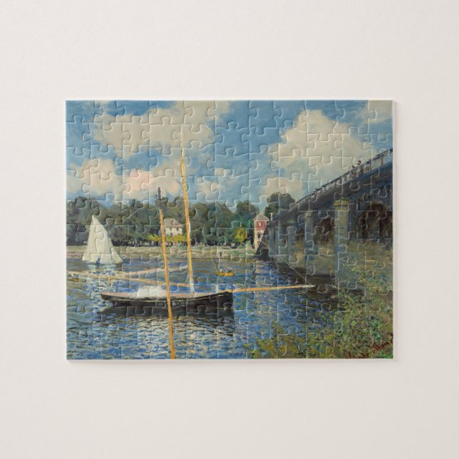 Puzzle Claude Monet | le pont à Argenteuil (Horizontal)
